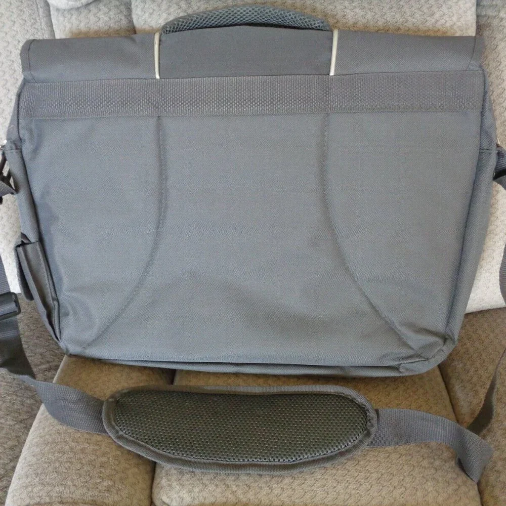 Guess Gray Urban Messenger Bag Laptop Computer Carry On Marciano Business Case